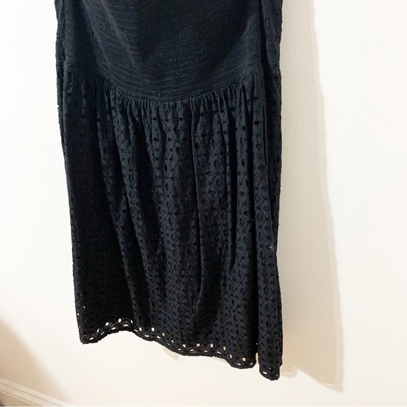 American Eagle Outfitter Embroidered Eyelet Sleeveless Dress Sweetheart Neckline - Picture 8 of 13